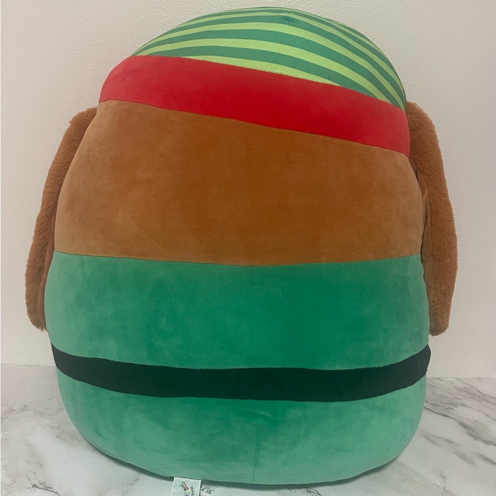 BNWT Darcy the Elf Dog Squishmallow 16” - Picture 2 of 3